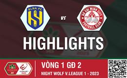 Highlights SLNA - TPHCM | "Súp lươn" chính thức trụ hạng | Vòng 1 nhóm B V-League 2023