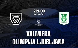 Nhận định Valmiera vs Olimpija Ljubljana 22h00 ngày 19/7 (Champions League 2023/24)