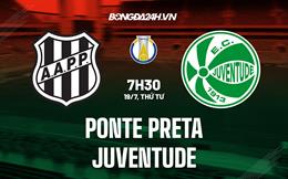 Nhận định Ponte Preta vs Juventude 7h30 ngày 19/07 (Hạng 2 Brazil 2023)