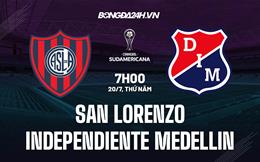 Nhận định San Lorenzo vs Independiente Medellin 7h00 ngày 20/07 (Copa Sudamericana 2023)