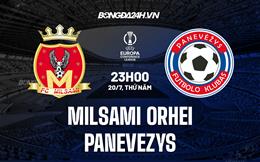 Nhận định Milsami Orhei vs Panevezys 23h00 ngày 20/7 (Conference League 2023/24)