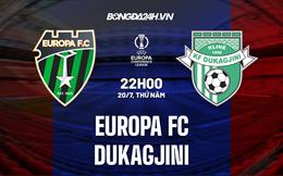 Nhận định Europa FC vs Dukagjini 22h00 ngày 20/7 (Conference League 2023/24)