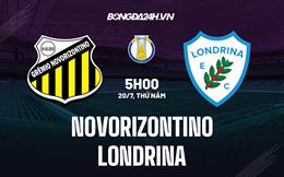 Nhận định - dự đoán Novorizontino vs Londrina 5h00 ngày 20/7 (Hạng 2 Brazil 2023)