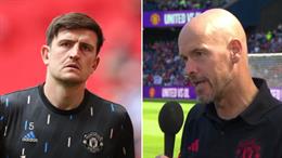 Erik ten Hag lên tiếng an ủi Harry Maguire