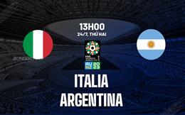 Nhận định bóng đá nữ Italia vs nữ Argentina 13h00 ngày 24/7 (World Cup 2023)