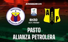 Nhận định Pasto vs Alianza Petrolera 8h30 ngày 22/7 (VĐQG Colombia 2023)