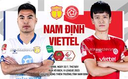 Nhận định Nam Định vs Viettel (18h00 ngày 22/7): Thiên Trường đi dễ khó về