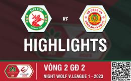 Video tổng hợp: Bình Định - CAHN (Vòng 2 nhóm A V-League 2023)