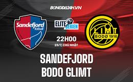 Nhận định Sandefjord vs Bodo Glimt 22h00 ngày 23/07 (VĐQG Na Uy 2023)