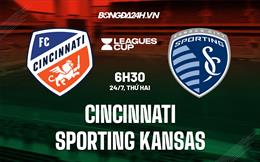 Nhận định Cincinnati vs Sporting Kansas 6h30 ngày 24/7 (Concacaf League Cup 2023)
