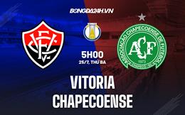 Nhận định bóng đá Vitoria vs Chapecoense 5h00 ngày 25/7 (Hạng 2 Brazil 2023)