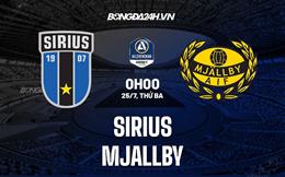 Nhận định - dự đoán Sirius vs Mjallby 0h00 ngày 25/07 (VĐQG Thụy Điển 2023)