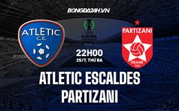 Nhận định Atletic Escaldes vs Partizani 22h00 ngày 25/07 (Conference League 2023/24)