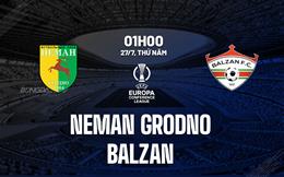 Nhận định Neman Grodno vs Balzan 1h00 ngày 27/7 (Conference League 2023/24)