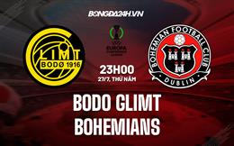 Nhận định Bodo Glimt vs Bohemians 23h00 ngày 27/7 (Conference League 2023/24)