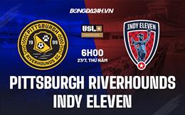 Nhận định Pittsburgh Riverhounds vs Indy Eleven 6h00 ngày 27/7 (Hạng Nhất Mỹ 2023)