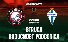 Nhận định Struga vs Buducnost 22h00 ngày 26/7 (Conference League 2023/24)