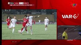 VIDEO: Viettel được hưởng penalty và ghi bàn nhờ VAR 