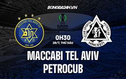 Nhận định Maccabi Tel Aviv vs Petrocub 0h30 ngày 28/7 (Conference League 2023/24)