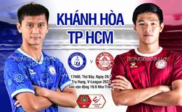 Nhận định Khánh Hòa vs TP.HCM (17h00 ngày 29/7): Thách thức cho đội khách