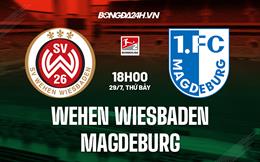 Nhận định Wehen Wiesbaden vs Magdeburg 18h00 ngày 29/7 (Hạng 2 Đức 2023/24)