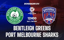 Nhận định Bentleigh Greens vs Port Melbourne Sharks 12h00 ngày 29/7 (VĐ bang Victoria 2023)