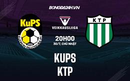 Nhận định bóng đá KuPS vs KTP 20h00 ngày 30/7 (VĐQG Phần Lan 2023)