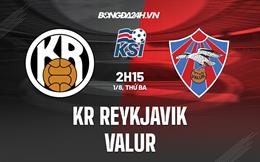 Nhận định - dự đoán KR Reykjavik vs Valur 2h15 ngày 1/8 (VĐQG Iceland 2023)