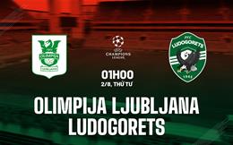 Nhận định Olimpija Ljubljana vs Ludogorets 1h00 ngày 2/8 (Champions League 2023/24)