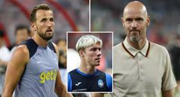 HLV Erik ten Hag bất ngờ chia sẻ về Harry Kane