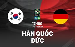 Trực tiếp World Cup Nữ Hàn Quốc vs Đức link xem 3/8/2023