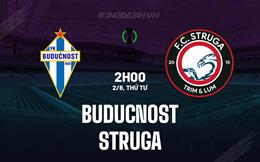 Nhận định bóng đá Buducnost vs Struga 2h00 ngày 2/8 (Conference League 2023/24)