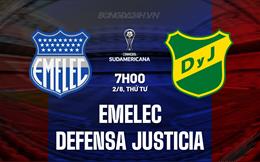 Nhận định bóng đá Emelec vs Defensa 7h00 ngày 2/8 (Copa Sudamericana 2023)