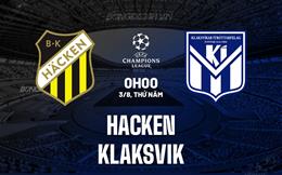 Nhận định - dự đoán Hacken vs Klaksvik 0h00 ngày 3/8 (Champions League 2023/24)