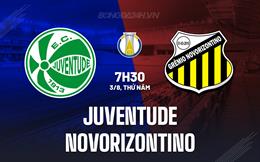 Nhận định - dự đoán Juventude vs Novorizontino 7h30 ngày 3/8 (Hạng 2 Brazil 2023)