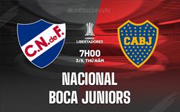 Nhận định Nacional vs Boca Juniors 7h00 ngày 3/8 (Copa Libertadores 2023)