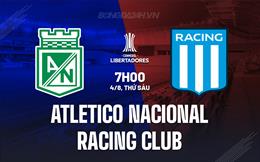 Nhận định Atletico Nacional vs Racing Club 7h00 ngày 4/8 (Copa Libertadores 2023)