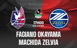 Nhận định Fagiano Okayama vs Machida Zelvia 17h00 ngày 05/08 (Hạng 2 Nhật 2023)