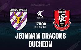 Nhận định Jeonnam Dragons vs Bucheon 17h00 ngày 5/8 (Hạng 2 Hàn Quốc 2023)