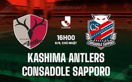 Nhận định Kashima Antlers vs Consadole Sapporo 16h00 ngày 6/8 (VĐQG Nhật Bản 2023)