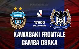 Nhận định Kawasaki Frontale vs Gamba Osaka 17h00 ngày 6/8 (VĐQG Nhật Bản 2023)