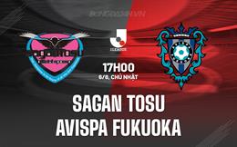 Nhận định Sagan Tosu vs Avispa Fukuoka 17h00 ngày 6/8 (VĐQG Nhật 2023)