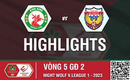 Video tổng hợp: Bình Định - Hà Tĩnh (Vòng 5 nhóm A V-League 2023)