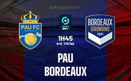 Nhận định bóng đá Pau vs Bordeaux 1h45 ngày 8/8 (Hạng 2 Pháp 2023/24)