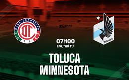 Nhận định bóng đá Minnesota vs Toluca 7h00 ngày 9/8 (Leagues Cup 2023)