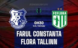 Nhận định Farul Constanta vs Flora Tallinn 0h30 ngày 11/8 (Conference League 2023/24)