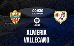 Nhận định bóng đá Almeria vs Vallecano 0h30 ngày 12/8 (La Liga 2023/24)