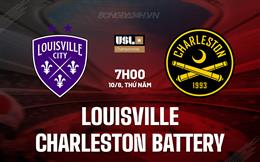 Nhận định Louisville vs Charleston Battery 7h00 ngày 10/8 (Hạng Nhất Mỹ 2023)