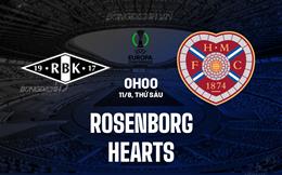 Nhận định Rosenborg vs Hearts 0h00 ngày 11/8 (Conference League 2023/24)