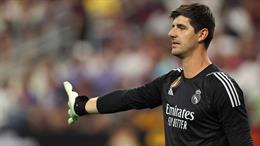 Real méo mặt khi thủ thành Courtois dính chấn thương ACL nghiêm trọng 